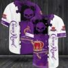 Crown Royal Skull Baseball Jersey Shirt