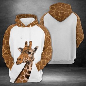 Cute Giraffe 3D Printed Hoodie/Zipper Hoodie - 760081bd8c6c