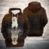 Cute Labrador Retriever Reflection 3D Printed Hoodie/Zipper Hoodie - a87c8ec38863