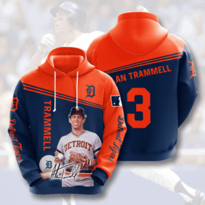 DETROIT TIGERS Alan Trammell 3D Hoodie For Men For Women - 160c8168f52e