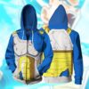 DRAGON BALL Z � Vegeta Battle Cosplay 3D Hoodie For Men Women All Over 3D Printed Hoodie - d5083c4f8c13