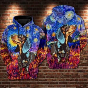 Dachshund Nfl Football Colorful 3d Hoodie For Men For Women Dachshund All Over Printed Hoodie. Dachshund 3d Shirt - 49b44ef5d5b1