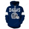Dallas Cowboys 3d Hoodie Style 6 - 8ec24d646032