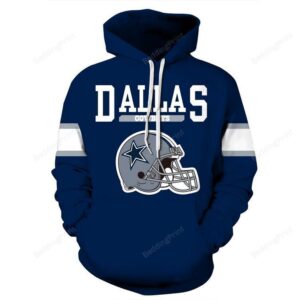 Dallas Cowboys 3d Hoodie Style 6 - 8ec24d646032