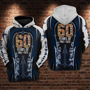 Dallas Cowboys 60 Year 3D Hoodie For Men For Women All Over Printed Hoodie - b6686a284705