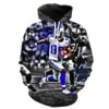 Dallas Cowboys 88 Pullover And Zippered Hoodies Custom 3D Dallas Cowboys Graphic Printed 3D Hoodie All Over Print Hoodie For Men For Women - 7a2c7e80ae8f