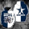 Dallas Cowboys All Time 3D Hoodie For Men For Women All Over Printed Hoodie - d1a188ee3a3c