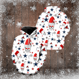Dallas Cowboys Christmas All Over Print 3D Hoodie For Men And Women - 841200c77236