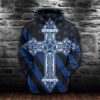 Dallas Cowboys Cross Pullover And Zippered Hoodies Custom 3D Dallas Cowboys Graphic Printed 3D Hoodie All Over Print Hoodie For Men For Women - 170c2164a6e7