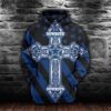Dallas Cowboys Cross Pullover And Zippered Hoodies Custom 3d Dallas Cowboys Graphic Printed 3d Hoodie All Over Print Hoodie For Men For Women - 3452eac4d609
