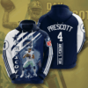 Dallas Cowboys Dak Prescott 3D Hoodie For Men For Women - 2150dfed9f4b