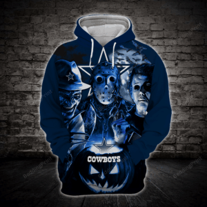 Dallas Cowboys Halloween 3d Hoodie - 782ece9ef6ef