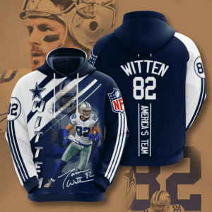 Dallas Cowboys Jason Witten 3D Hoodie Sweatshirt For Fans Men Women All Over Printed Hoodie - 7584490be426