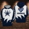 Dallas Cowboys Ncaa Football Classic 3d Hoodie For Men For Women Dallas Cowboys All Over Printed Hoodie. Dallas Cowboys 3d Shirt - 3473cb4b624a