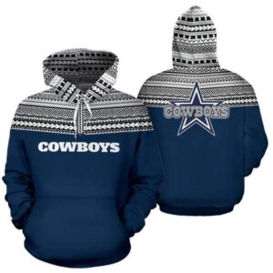 Dallas Cowboys Ncaa Football Maori Tattoo 3D Hoodie For Men For Women Dallas Cowboys All Over Printed Hoodie. Dallas Cowboys 3D Full Printing Shirt - deb3c098c55a