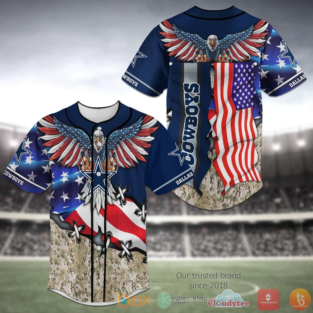 Dallas Cowboys Nfl Baseball Jersey Shirt Dallas Cowboys Nfl Baseball Jersey Shirt
