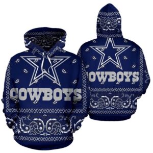 Dallas Cowboys Nfl Football Blue 3D Hoodie For Men For Women Dallas Cowboys All Over Printed Hoodie. Dallas Cowboys 3D Full Printing Shirt - 062dde6f089a