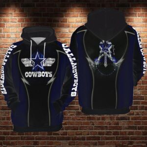 Dallas Cowboys Nfl Football Jesus Cross 3D Hoodie For Men For Women Dallas Cowboys All Over Printed Hoodie. Dallas Cowboys 3D Full Printing Shirt - 1a26950c51dd
