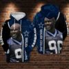 Dallas Cowboys Nfl Football Maliek Collins 3d Hoodie For Men For Women Dallas Cowboys All Over Printed Hoodie. Dallas Cowboys 3d Shirt - c9b5dca69e41
