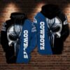 Dallas Cowboys Nfl Football Punisher Skull Blue Black 3d Hoodie For Men For Women Dallas Cowboys All Over Printed Hoodie. Dallas Cowboys 3d Shirt - bafea18dd7c5