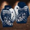 Dallas Cowboys Nfl Football Skull 3D Hoodie For Men For Women Dallas Cowboys All Over Printed Hoodie. Dallas Cowboys 3D Full Printing Shirt - 51c8a12f8a91