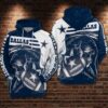 Dallas Cowboys Nfl Football Skull 3d Hoodie For Men For Women Dallas Cowboys All Over Printed Hoodie. Dallas Cowboys 3d Full Printing Shirt - f96246b01c1c