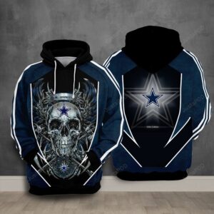 Dallas Cowboys Nfl Football Skull Death 3d Hoodie For Men For Women Dallas Cowboys All Over Printed Hoodie. Dallas Cowboys 3d Shirt - d902a3be0bb9