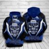 Dallas Cowboys Nfl Football Skull Wearing A Hat 3d Hoodie For Men For Women Dallas Cowboys All Over Printed Hoodie. Dallas Cowboys 3d Shirt - 1f39134320ae