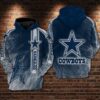 Dallas Cowboys Nfl Football Smoke Blue White 3d Hoodie For Men For Women Dallas Cowboys All Over Printed Hoodie. Dallas Cowboys 3d Shirt - d5261bee77aa
