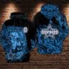 Dallas Cowboys Nfl Football Tiger Smoke Blue 3d Hoodie For Men For Women Dallas Cowboys All Over Printed Hoodie. Dallas Cowboys 3d Full Printing Shirt - 5be4c1a72860
