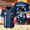 Dallas Cowboys Nfl Personalized Baseball Jersey Shirt