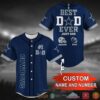 Dallas Cowboys Nfl Personalized Dark Blue Baseball Jersey Shirt