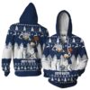 Dallas Cowboys Rick And Morty Dance Ugly Christmas Pullover And Zippered Hoodies Custom 3D Graphic Printed 3D Hoodie All Over Print Hoodie Sweatshirt For Fans Men Women - 522e300108b9