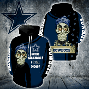 Dallas Cowboys Skull Full All Over Print 3D Hoodie For Men And Women - ad68b6f6c5f4