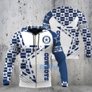 Dallas Cowboys Stars For Fan Pullover And Zip Pered Hoodies Custom 3D Graphic Printed 3D Hoodie All Over Print Hoodie For Men For Women - f6a0d290da28