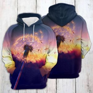 Dandelion To Sunset 3D Printed Hoodie/Zipper Hoodie - 624a9f906c5e