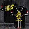 Darth Pika May The Yellow Side Be With You Baseball Jersey