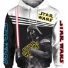 Darth Vader Hug Star Wars Pullover And Zip Pered Hoodies Custom 3D Graphic Printed 3D Hoodie All Over Print Hoodie For Men For Women - 529fb25876a5