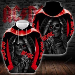 Death Skull ACDC Men and Women 3D Hoodie Shirt Hard Rock ACDC Band 3D Shirt ACDC Rock Band 3D Hoodie Shirt Design 3D Full Printed High Quality 2020 - 719bb794850e