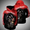 Death Skull Hug Captain Morgan Pullover And Zip Pered Hoodies Custom 3D Graphic Printed 3D Hoodie All Over Print Hoodie For Men For Women - 4267436827f8