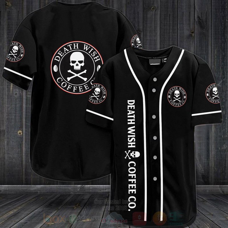 Death Wish Coffee Baseball Jersey Shirt Death Wish Coffee Baseball Jersey Shirt