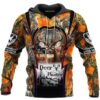 Deer Hunter Pullover And Zippered Hoodies Custom 3D Deer Hunter Graphic Printed 3D Hoodie All Over Print Hoodie For Men For Women - f8f9b711ed20
