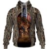 Deer Hunting American Flag Forest Pullover And Zippered Hoodies Custom 3D Graphic Printed 3D Hoodie All Over Print Hoodie For Men For Women - b1050cafe896