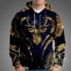 Deer Hunting Pattern Pullover And Zip Pered Hoodies Custom 3D Graphic Printed 3D Hoodie All Over Print Hoodie For Men For Women - e571737b6ffc