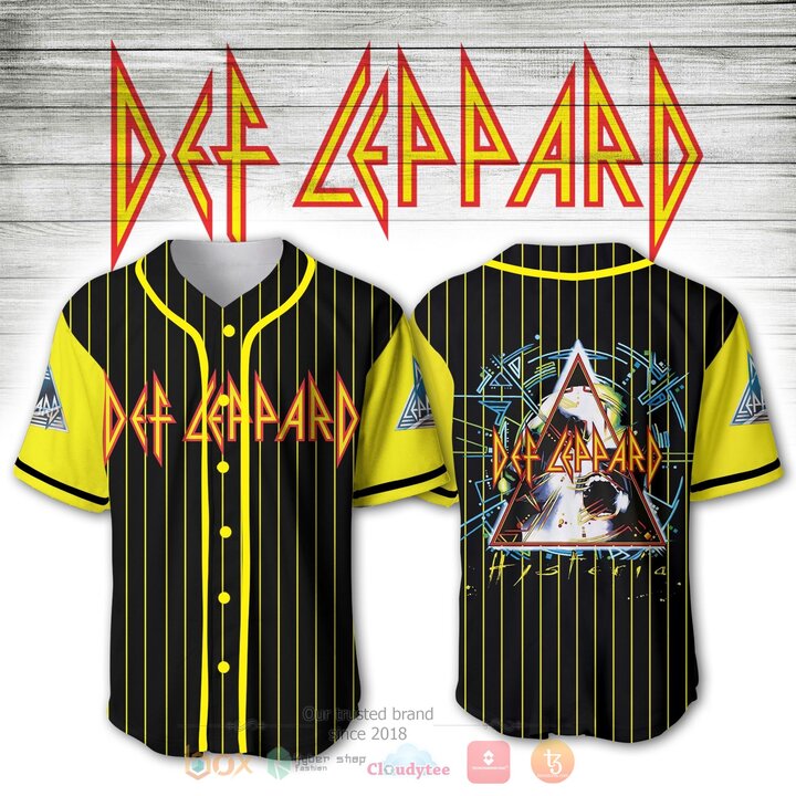 Def Leppard Band Baseball Jersey Shirt Def Leppard Band Baseball Jersey Shirt