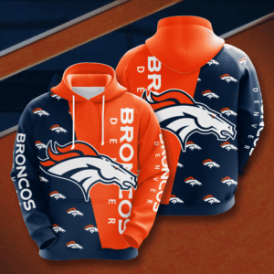 Denver Broncos 3D Hoodie - 22ccb41641e1