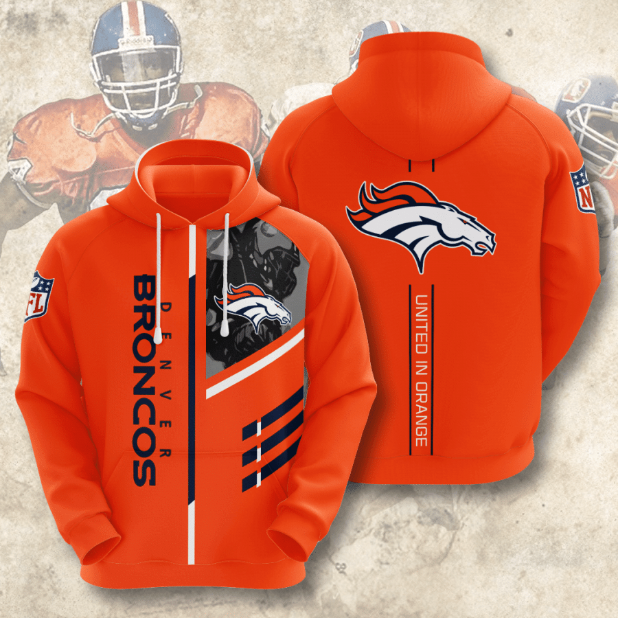Denver Broncos 3D Hoodie - 6e6664507b8d Denver Broncos 3D Hoodie - 6e6664507b8d