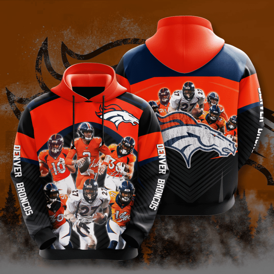 Denver Broncos 3D Hoodie - dc699b448ff5 Denver Broncos 3D Hoodie - dc699b448ff5