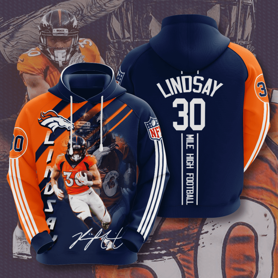 Denver Broncos 3D Hoodie - e3be9ce80894 Denver Broncos 3D Hoodie - e3be9ce80894