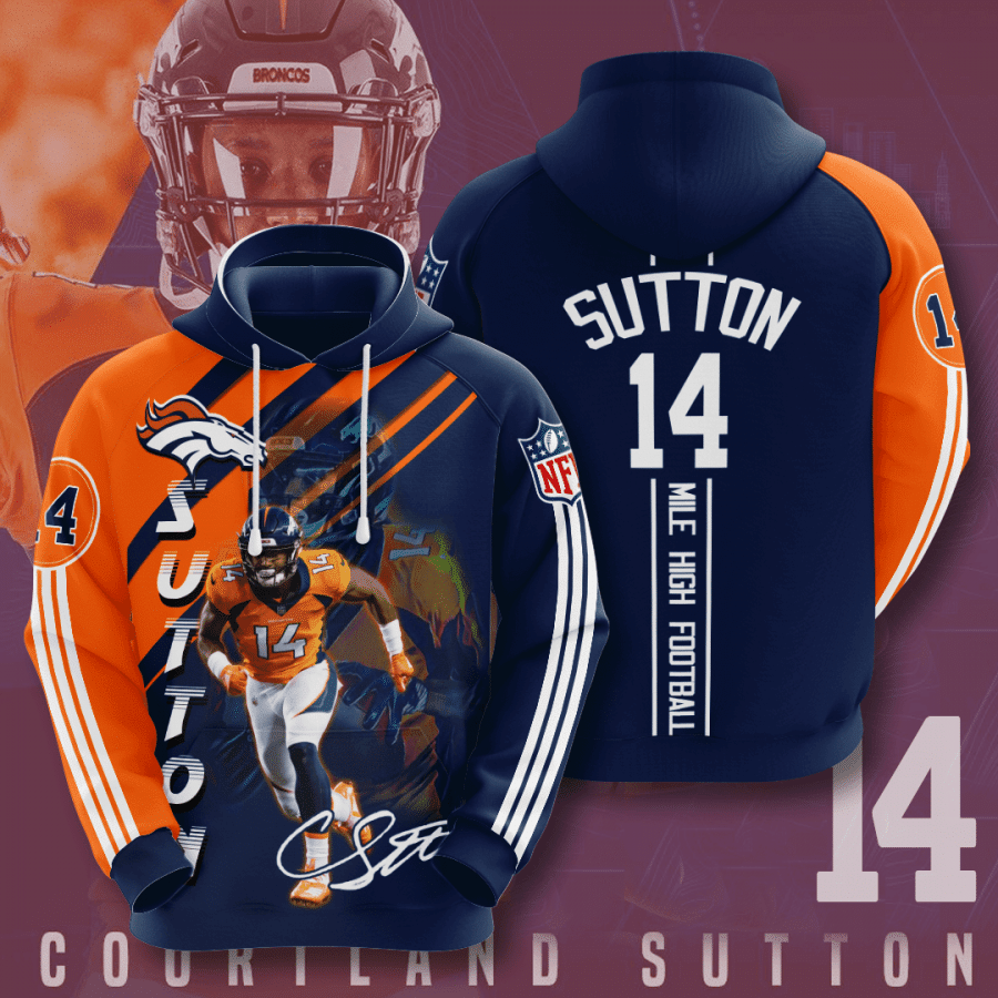 Denver Broncos Courtland Sutton 3D Hoodie Sweatshirt For Fans Men Women All Over Printed Hoodie - 44c1e5c3e337 Denver Broncos Courtland Sutton 3D Hoodie Sweatshirt For Fans Men Women All Over Printed Hoodie - 44c1e5c3e337